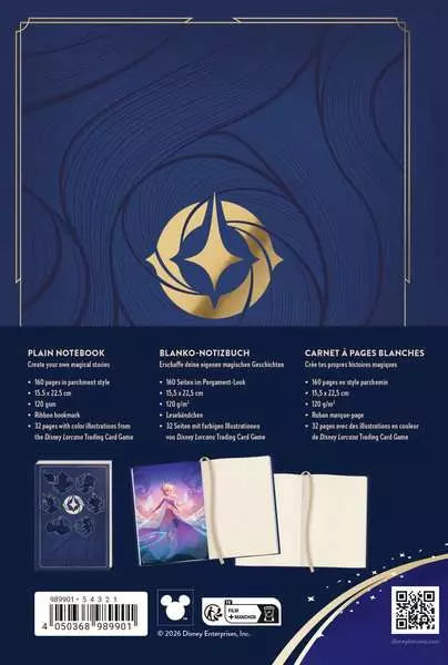 Disney Lorcana - Notebook - Notizbuch - Carnet de notes