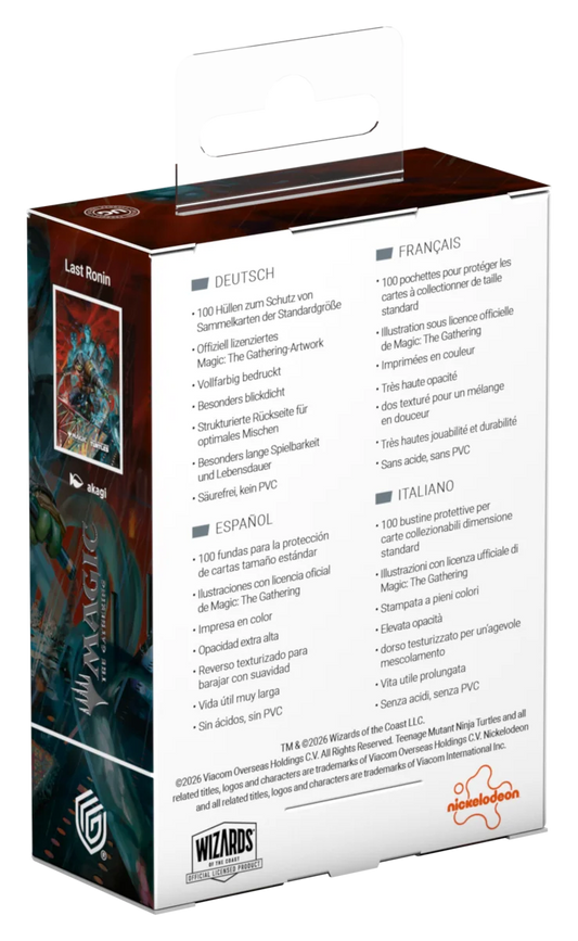 Art Sleeves Magic: The Gathering | Teenage Mutant Ninja Turtles - Last Ronin