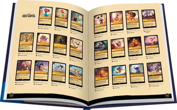 Disney Lorcana - Collector's Guide Set 1-4 Deutsch