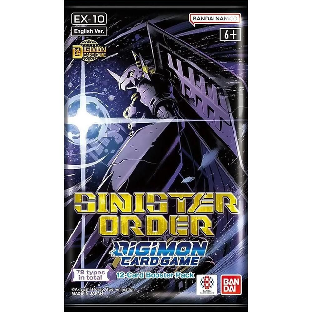 Bandai Digimon Sinister Order Booster Pack