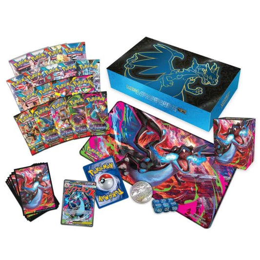 Pokemon Sammelkartenspiel - Mega Glurak X ex Ultra-Premium-Kollektion
