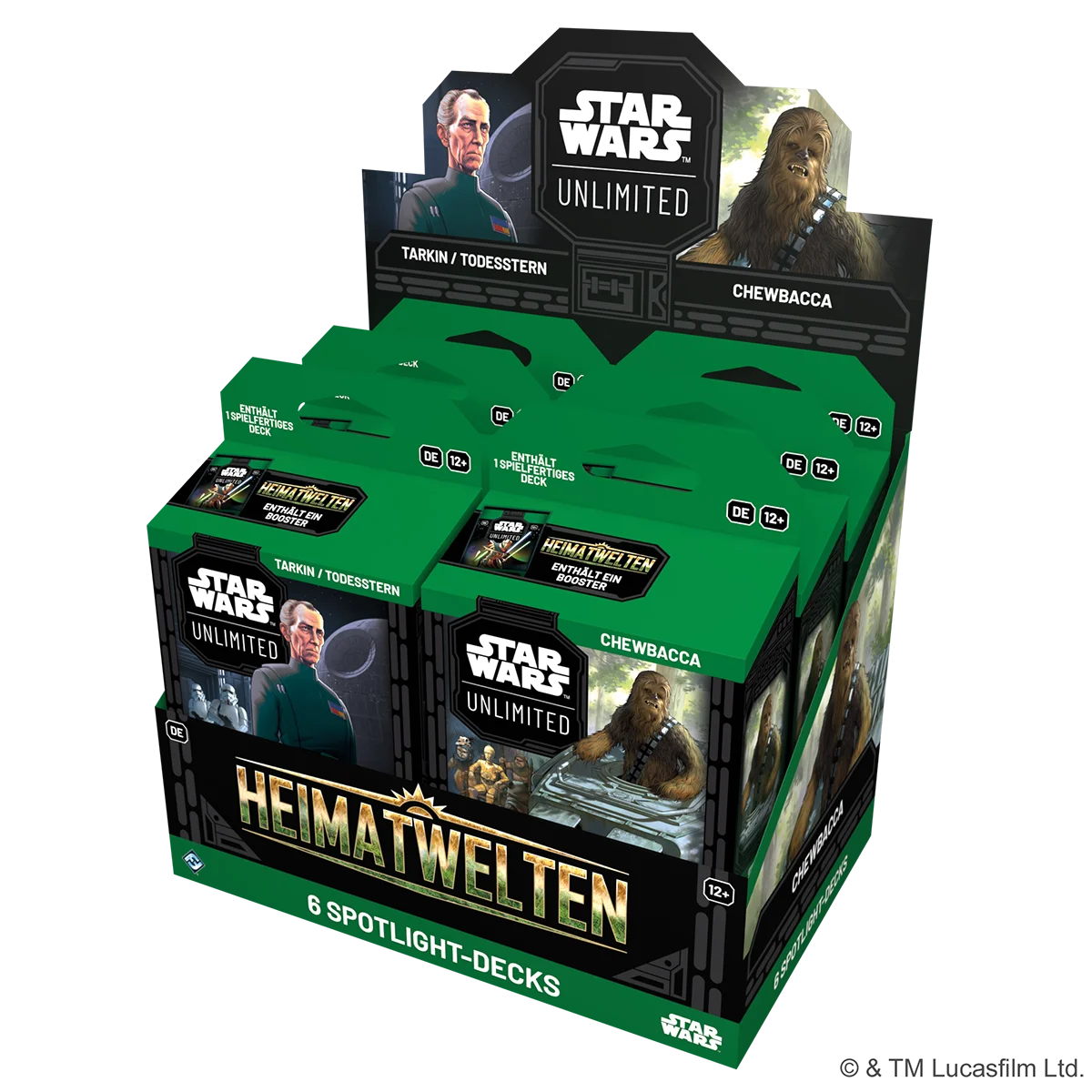 Star Wars: Unlimited – Heimatwelten (Spotlight-Deck) DE
