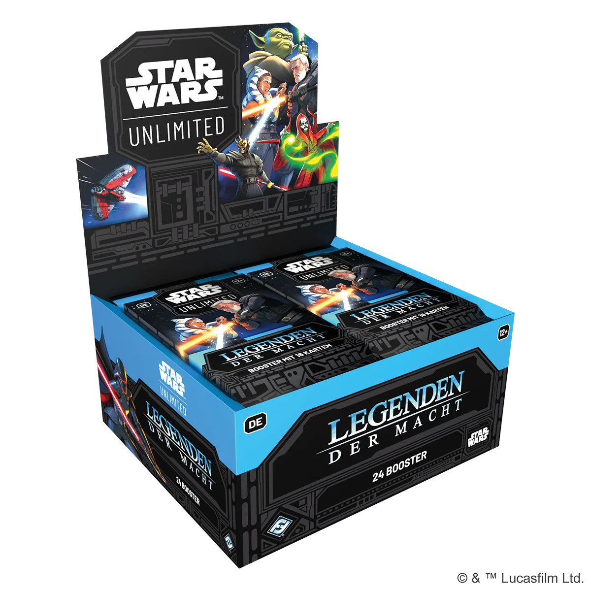 Star Wars: Unlimited – Legenden der Macht Display