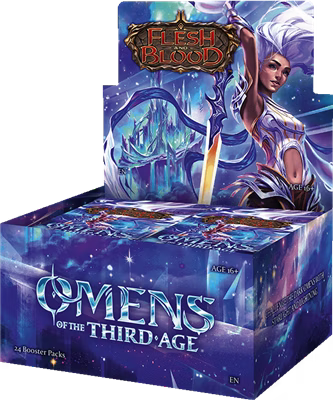 Flesh and Blood - Omens of the Third Age Booster Display EN