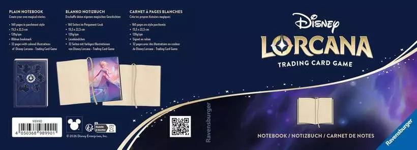 Disney Lorcana - Notebook - Notizbuch - Carnet de notes