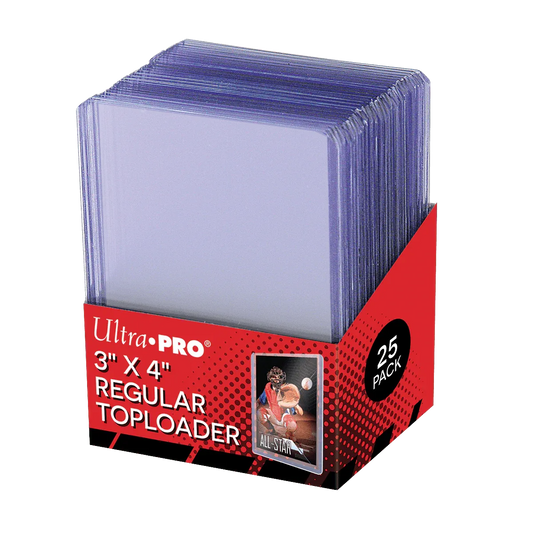 Ultra Pro - 3" x 4" Regular - Toploader 25st.
