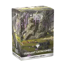 Dragon Shield X Magic: The Gathering: Verdant Catacomb - Standard Size Sleeves Landfall Series