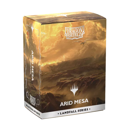 Dragon Shield X Magic: The Gathering: Arid Mesa - Standard Size Sleeves Landfall Series