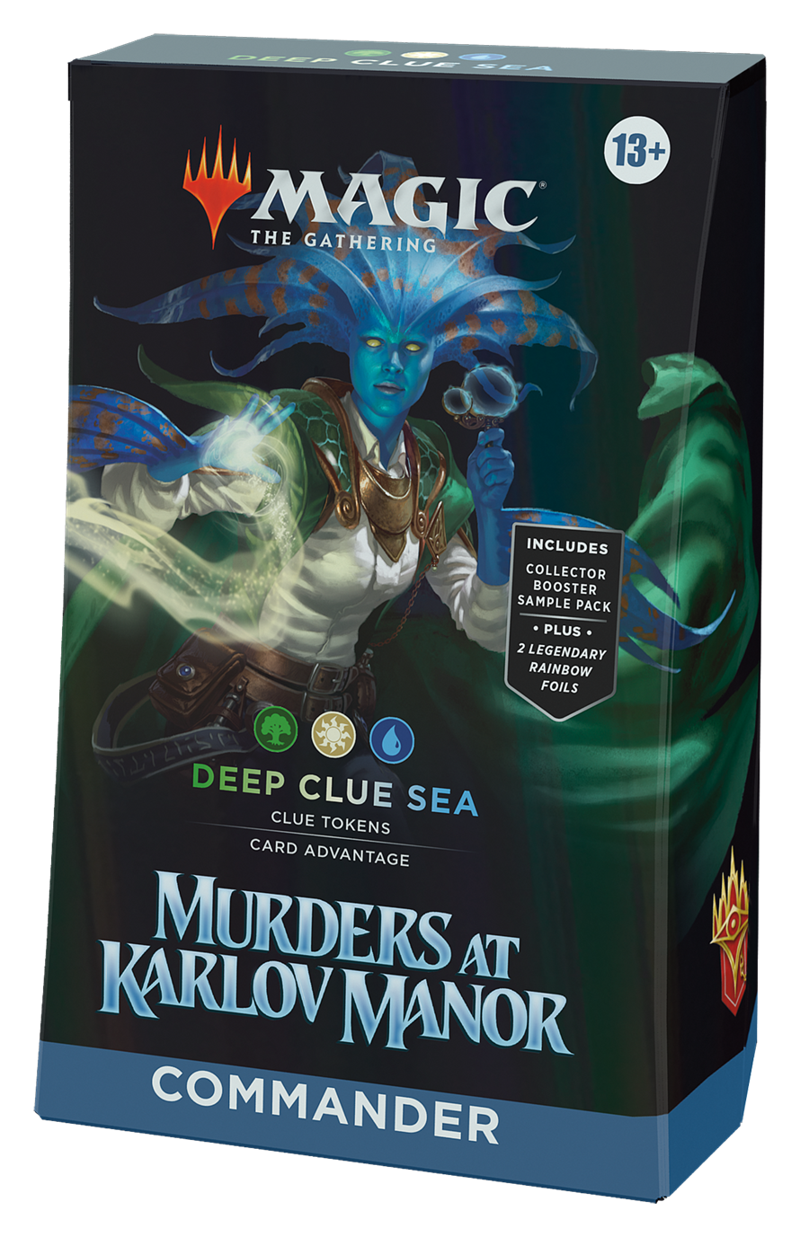 Magic: The Gathering - Mord in Karlov Manor - Commander Deck - Deep Clue Sea DE