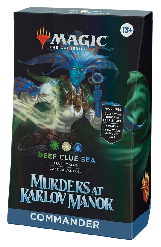 Magic: The Gathering - Mord in Karlov Manor - Commander Deck - Deep Clue Sea DE