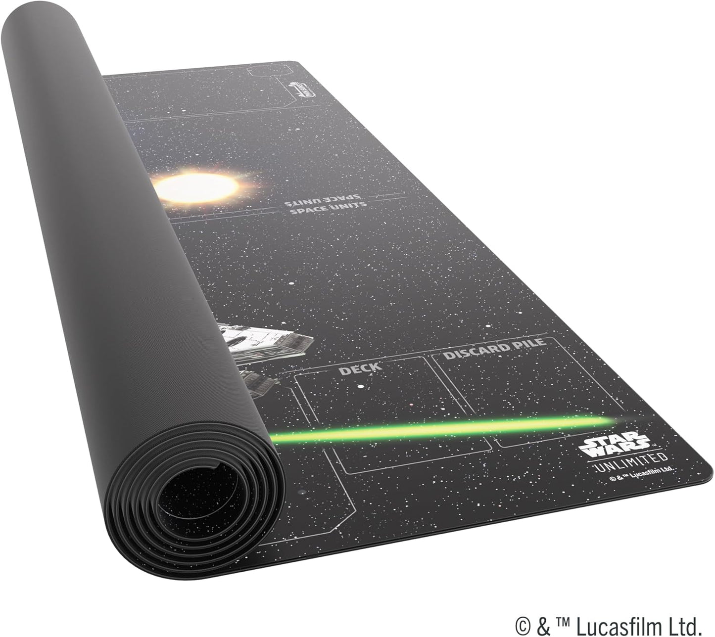 Star Wars Unlimited Battle Zone Game Mat - Twin Suns Format