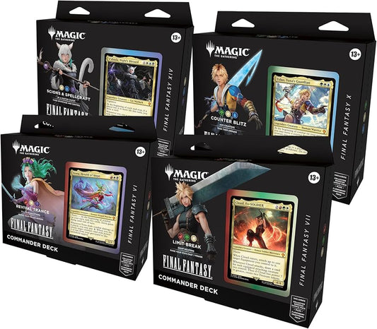 Magic: The Gathering - Final Fantasy - Commander Decks EN