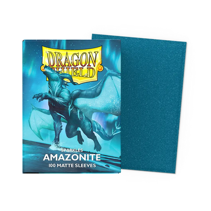 Dragonshield - Matte Sparkles - Amazonite - Standard Size