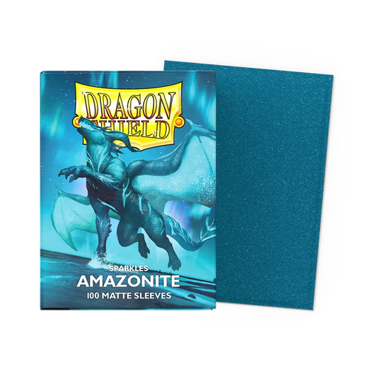 Dragonshield - Matte Sparkles - Amazonite - Standard Size
