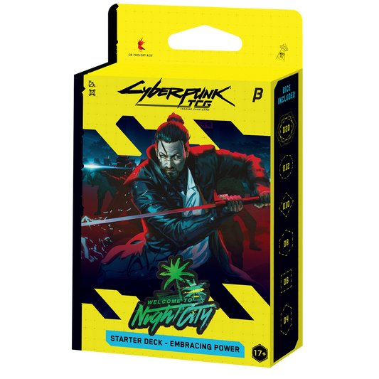 Cyberpunk TCG | Welcome to Night City | Beta Starter Deck - Embracing Power