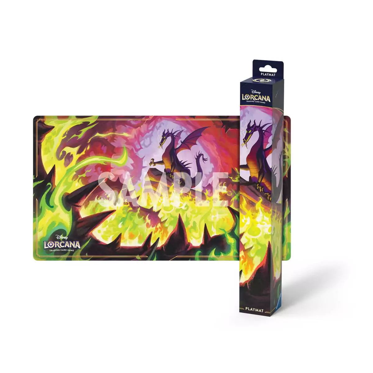 Disney Lorcana - Spielmatte Drachenfeuer