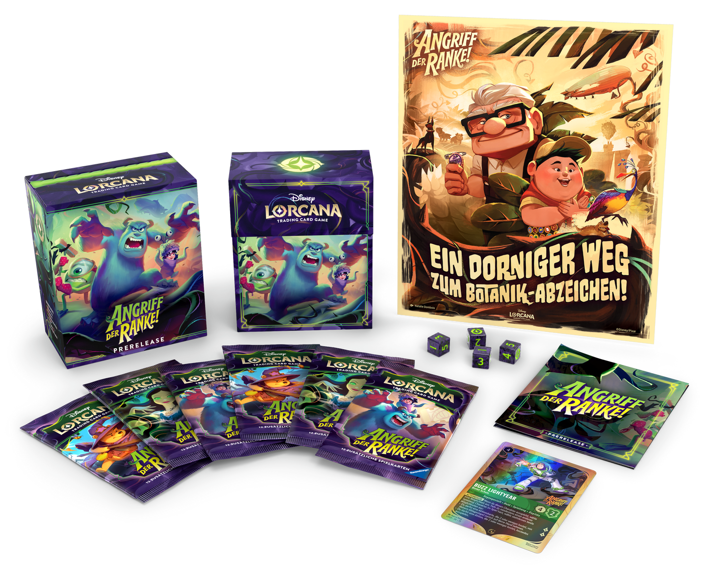 Disney Lorcana TCG - Angriff der Ranke! - Prerelease Kit DE