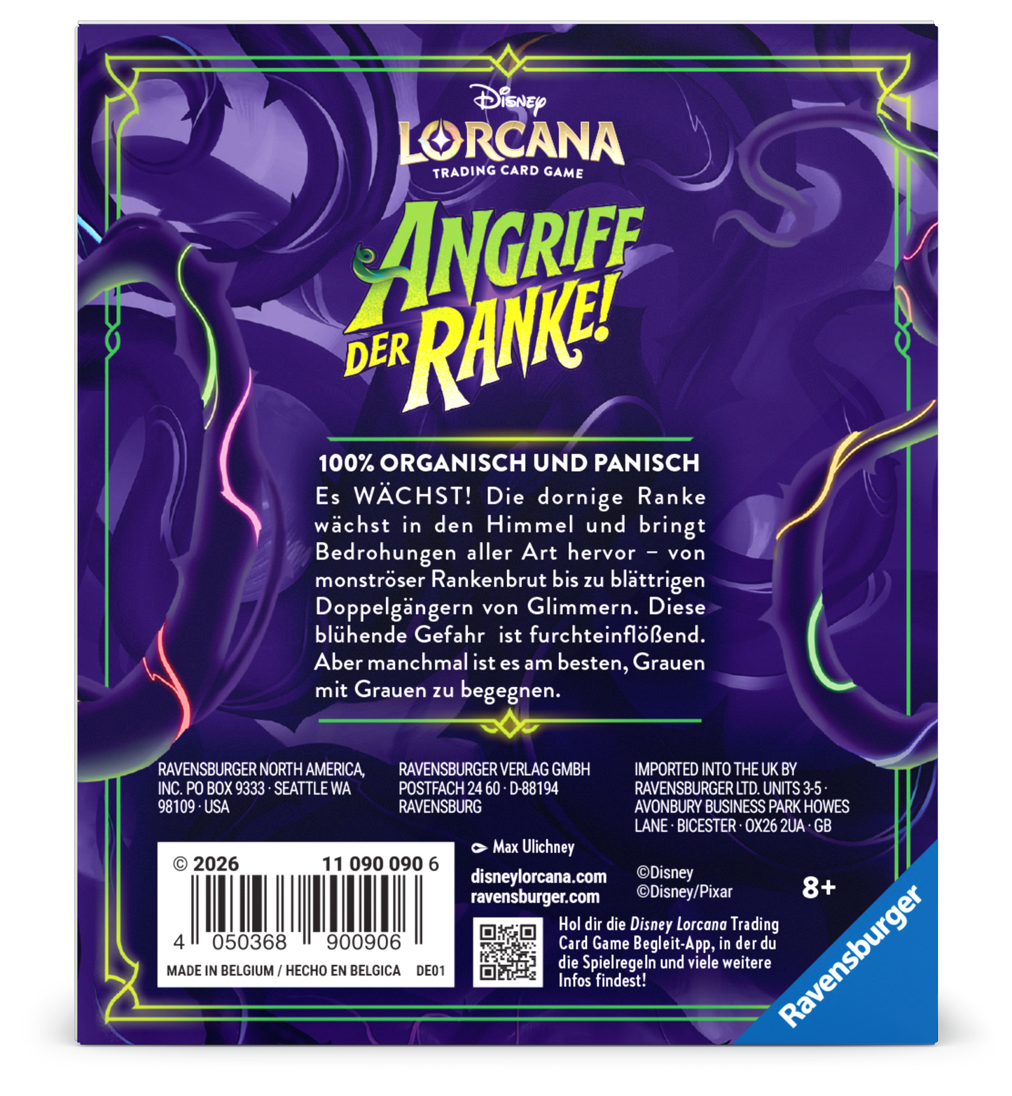 Disney Lorcana TCG - Angriff der Ranke! - Prerelease Kit DE
