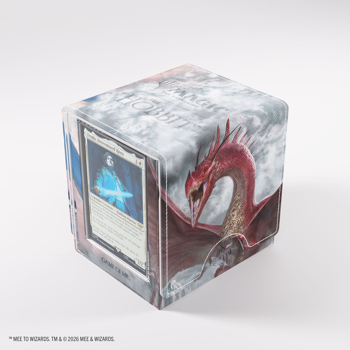 Gamegenic - Magic: The Gathering - The Hobbit - Sidekick Pro 100+ XL Convertible - Bard King of Dale / Smaug Wickend Worm