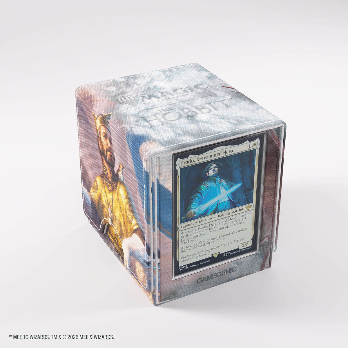 Gamegenic - Magic: The Gathering - The Hobbit - Sidekick Pro 100+ XL Convertible - Bard King of Dale / Smaug Wickend Worm