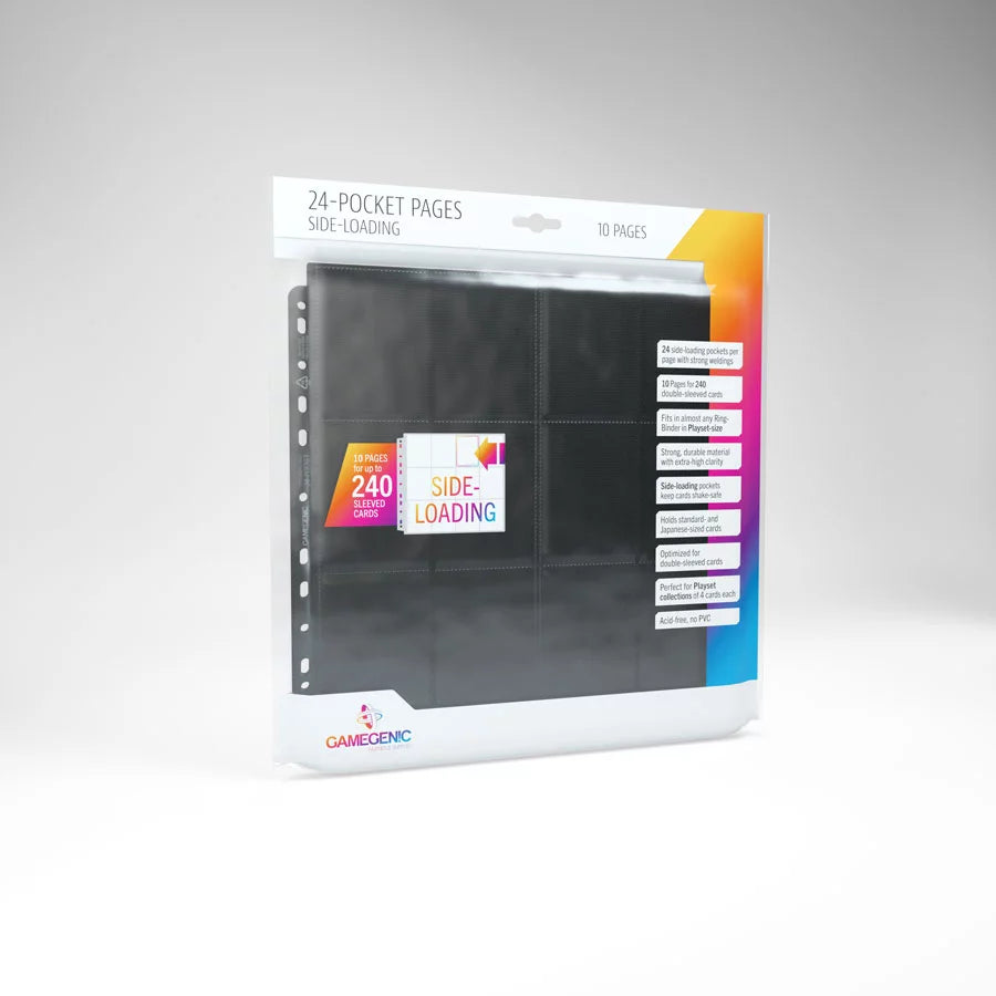 Gamegenic - 24-Pocket Pages Side-Loading