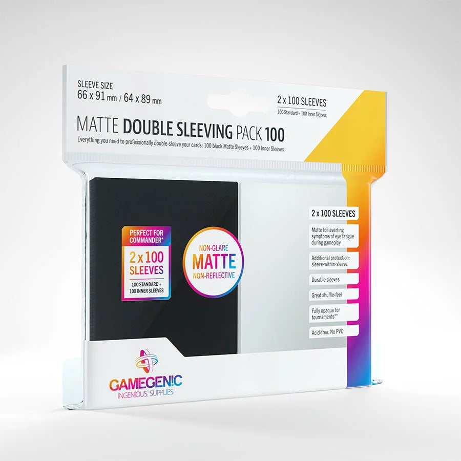Gamegenic Matte Double Sleeving Pack