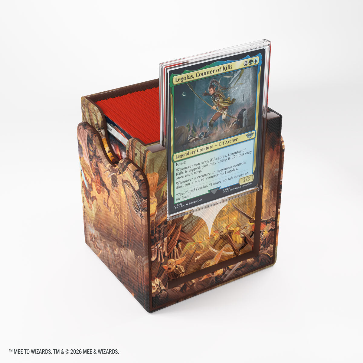 Gamegenic - Magic: The Gathering - The Hobbit - Squire 100+ XL Convertible - Battle of Goblin Town