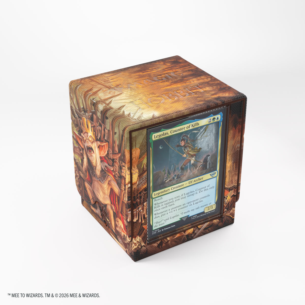 Gamegenic - Magic: The Gathering - The Hobbit - Squire 100+ XL Convertible - Battle of Goblin Town