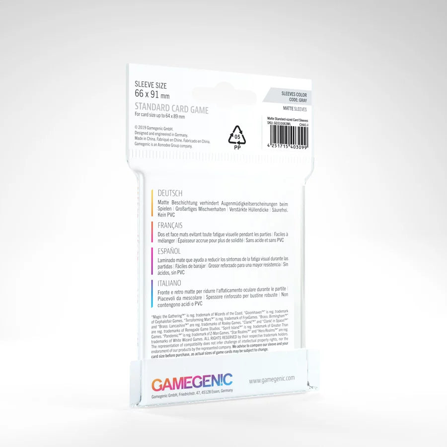 Gamegenic - Standard Card Game Sleeves Matte