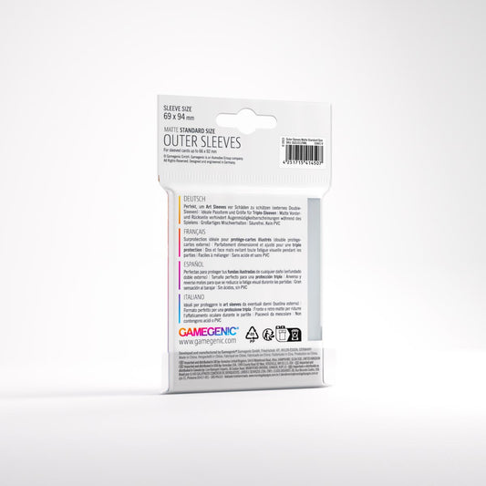 Gamegenic - Standard Size Outer Sleeves