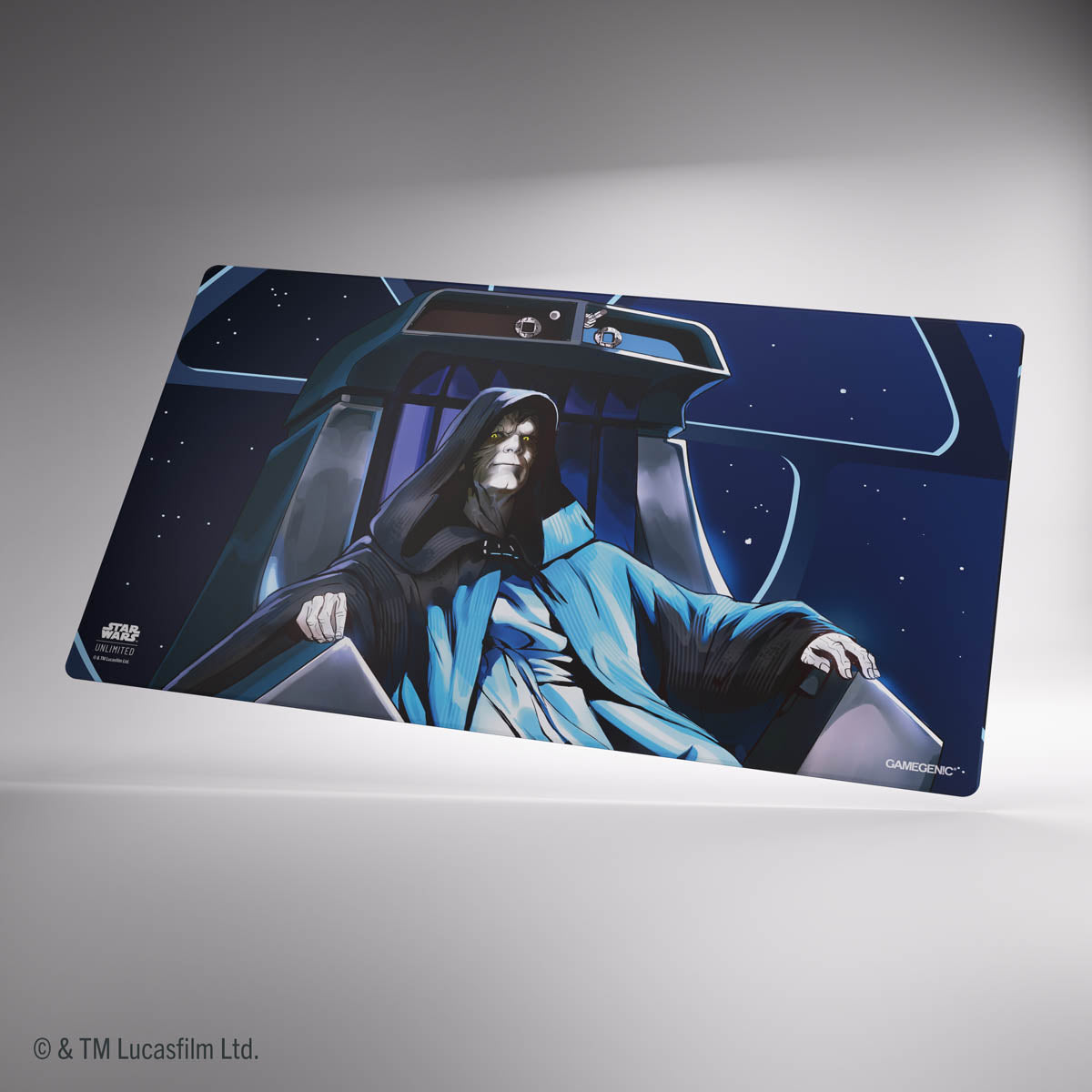 Gamegenic - Star Wars: Unlimited - Double Sided Playmat - Luke Skywalker / Emperor Palpatine