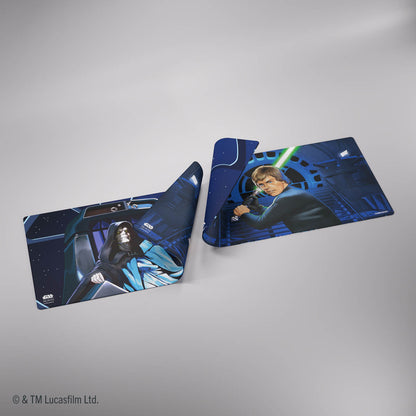 Gamegenic - Star Wars: Unlimited - Double Sided Playmat - Luke Skywalker / Emperor Palpatine
