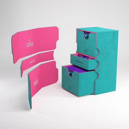 Gamegenic Stronghold 200+ XL Convertible Green Teal/Pink