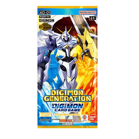 Digimon Card Game - Digimon Generation AD01 Booster EN