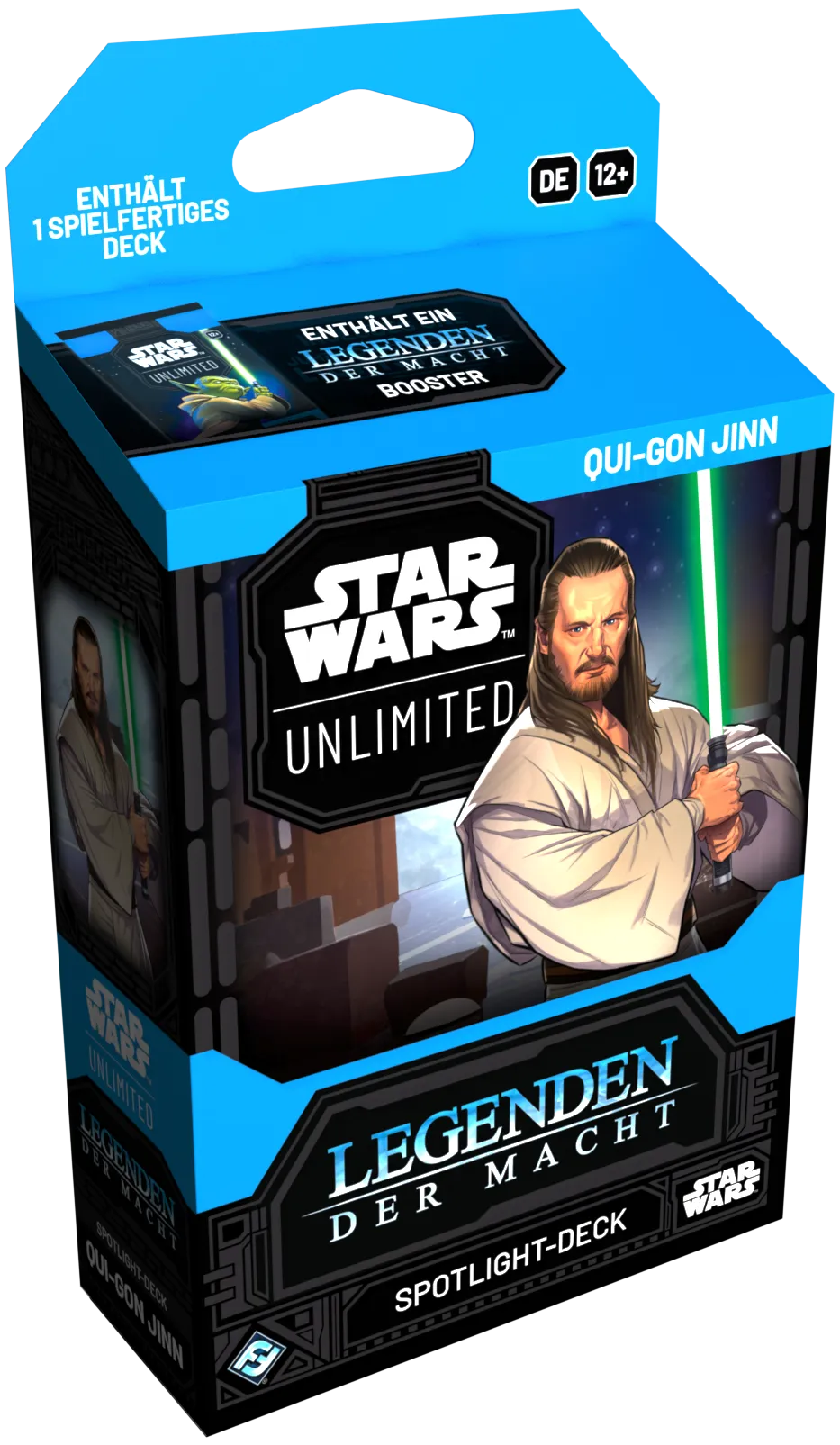 Star Wars: Unlimited - Legends of the Force Spotlight Deck: Qui-Gon Jinn Deutsch