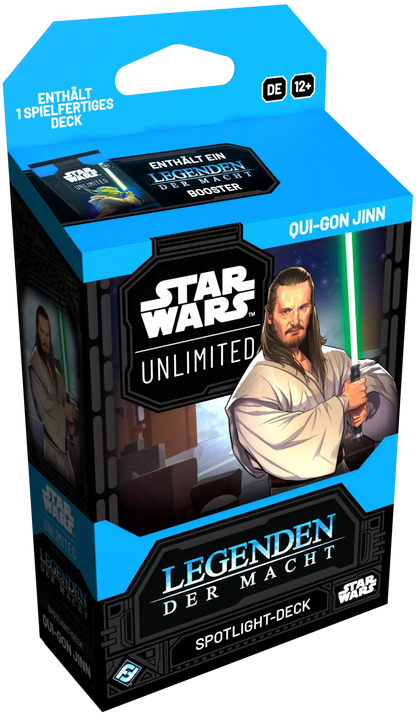 Star Wars: Unlimited - Legends of the Force Spotlight Deck: Qui-Gon Jinn Deutsch