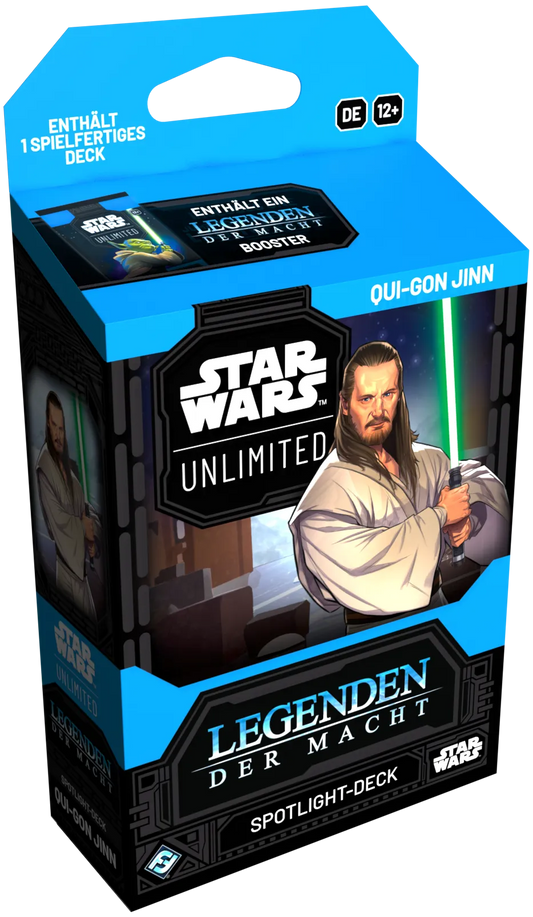 Star Wars: Unlimited - Legends of the Force Spotlight Deck: Qui-Gon Jinn Deutsch