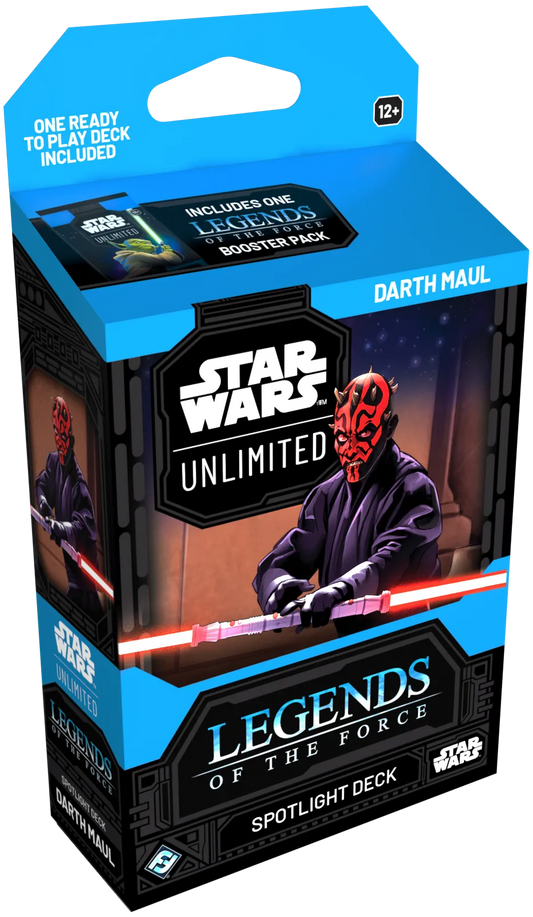 Star Wars: Unlimited - Legends of the Force Spotlight Deck: Darth Maul Englisch