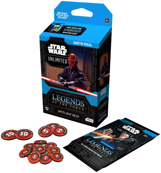 Star Wars: Unlimited - Legends of the Force Spotlight Deck: Darth Maul Englisch
