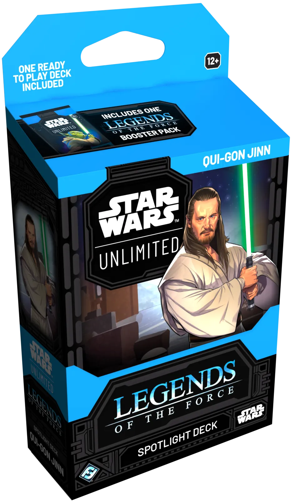 Star Wars: Unlimited - Legends of the Force Spotlight Deck: Qui-Gon Jinn Englisch