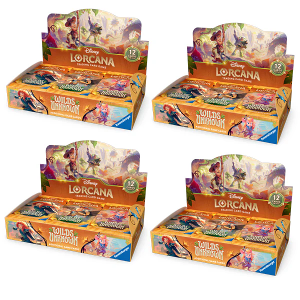 Disney Lorcana TCG - Wilds Unknown - Case EN