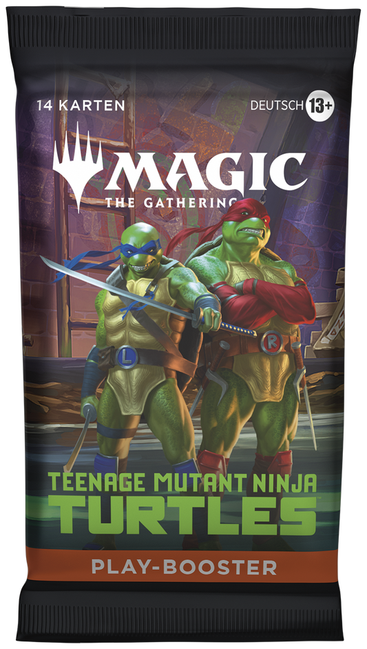 Magic the Gathering Teenage Mutant Ninja Turtles Play-Booster (englisch)