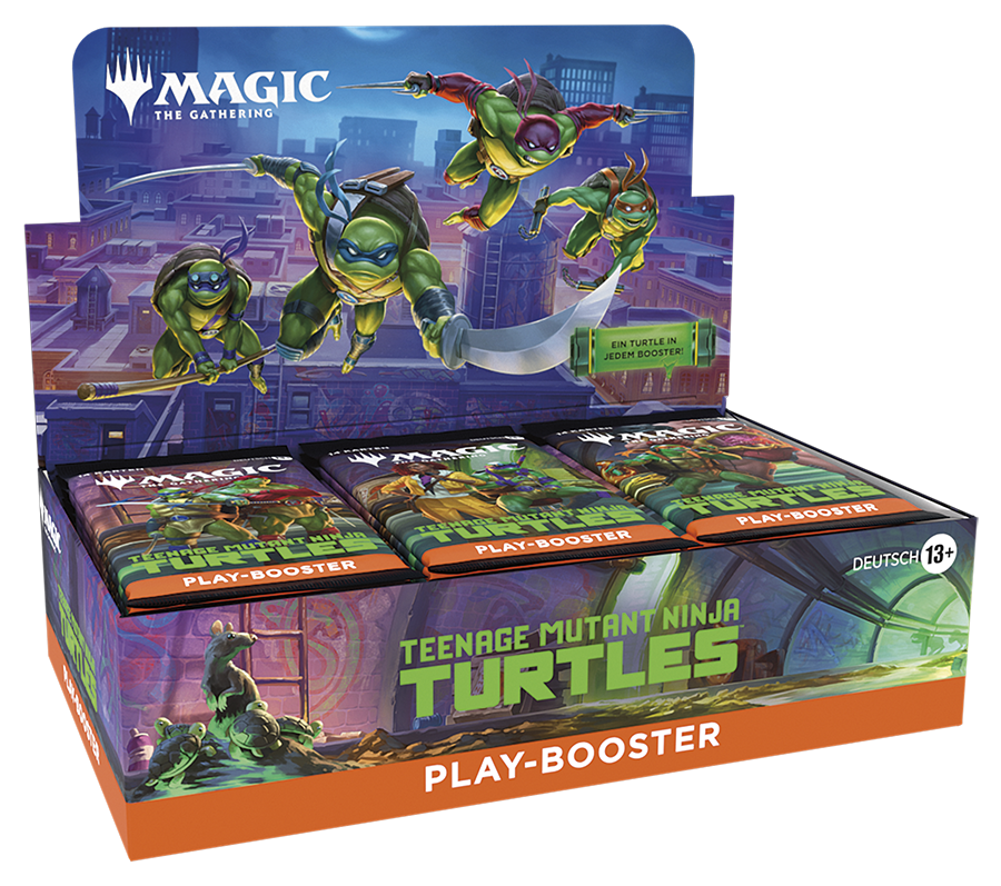 Magic the Gathering Teenage Mutant Ninja Turtles Play-Booster Display (englisch)