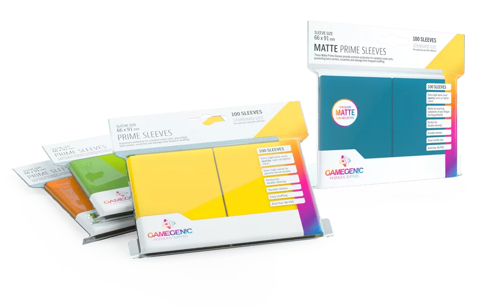 Gamegenic Matte Prime Sleeves