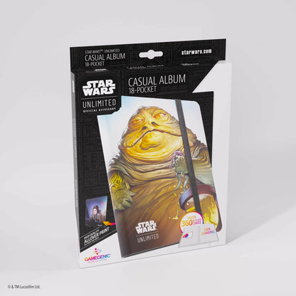 Star Wars: Unlimited - Casual Album 18 Pocket - Jabba the Hutt