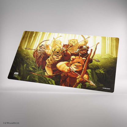 Gamegenic - Star Wars: Unlimited - Homeworlds - Double-Sided Game Mat Wicket/Ewok