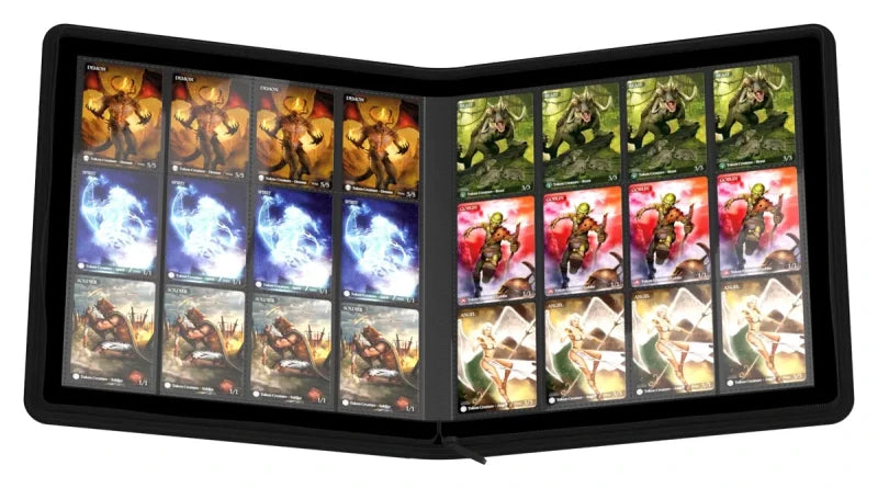 Ultimate Guard - Zipfolio 480 24-Pocket XenoSkin Black