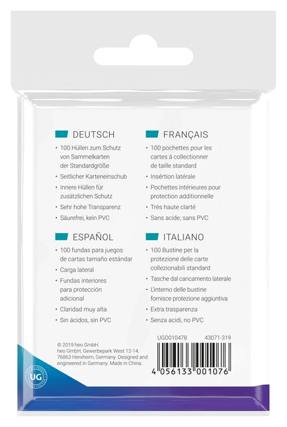 Ultimate Guard - Precise Fit - Sideloading Sleeves Standard Size