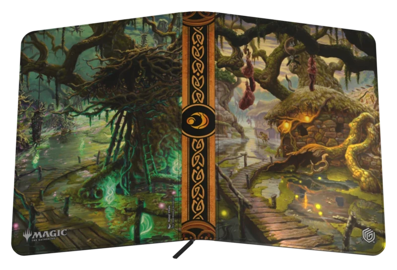 Zipfolio 360 Xenoskin Magic: The Gathering "Lorwyn Eclipsed" - Swamp