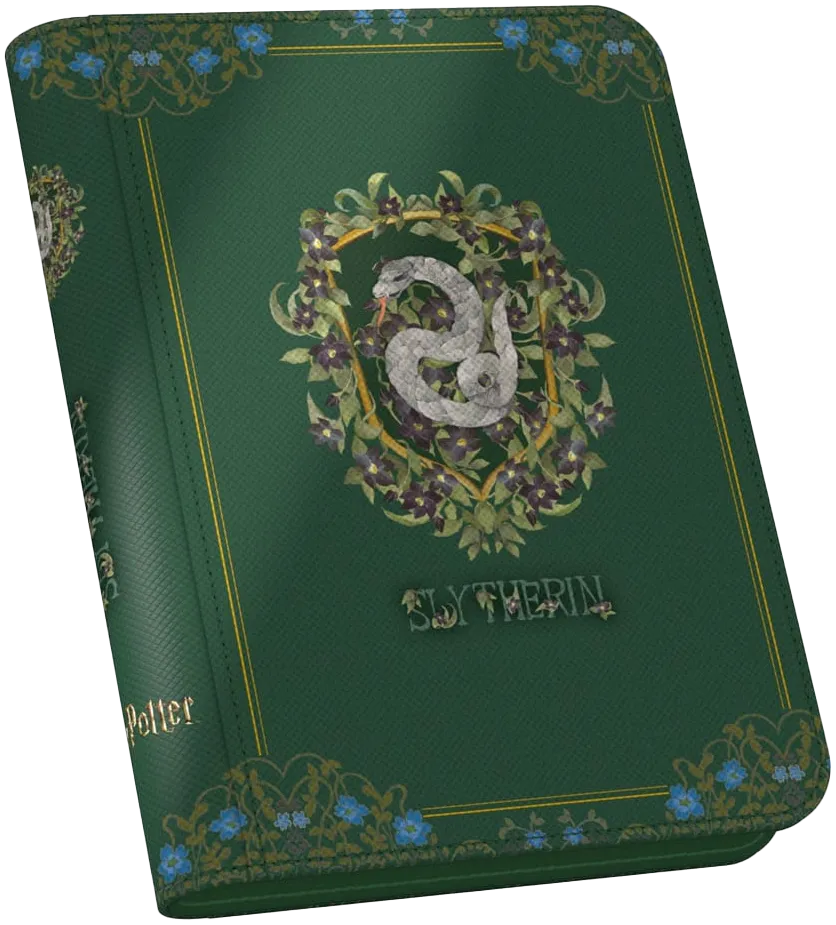 Ultimate Guard - Binder Zipfolio 160 (8-Pocket) XenoSkin "Harry Potter" - Slytherin